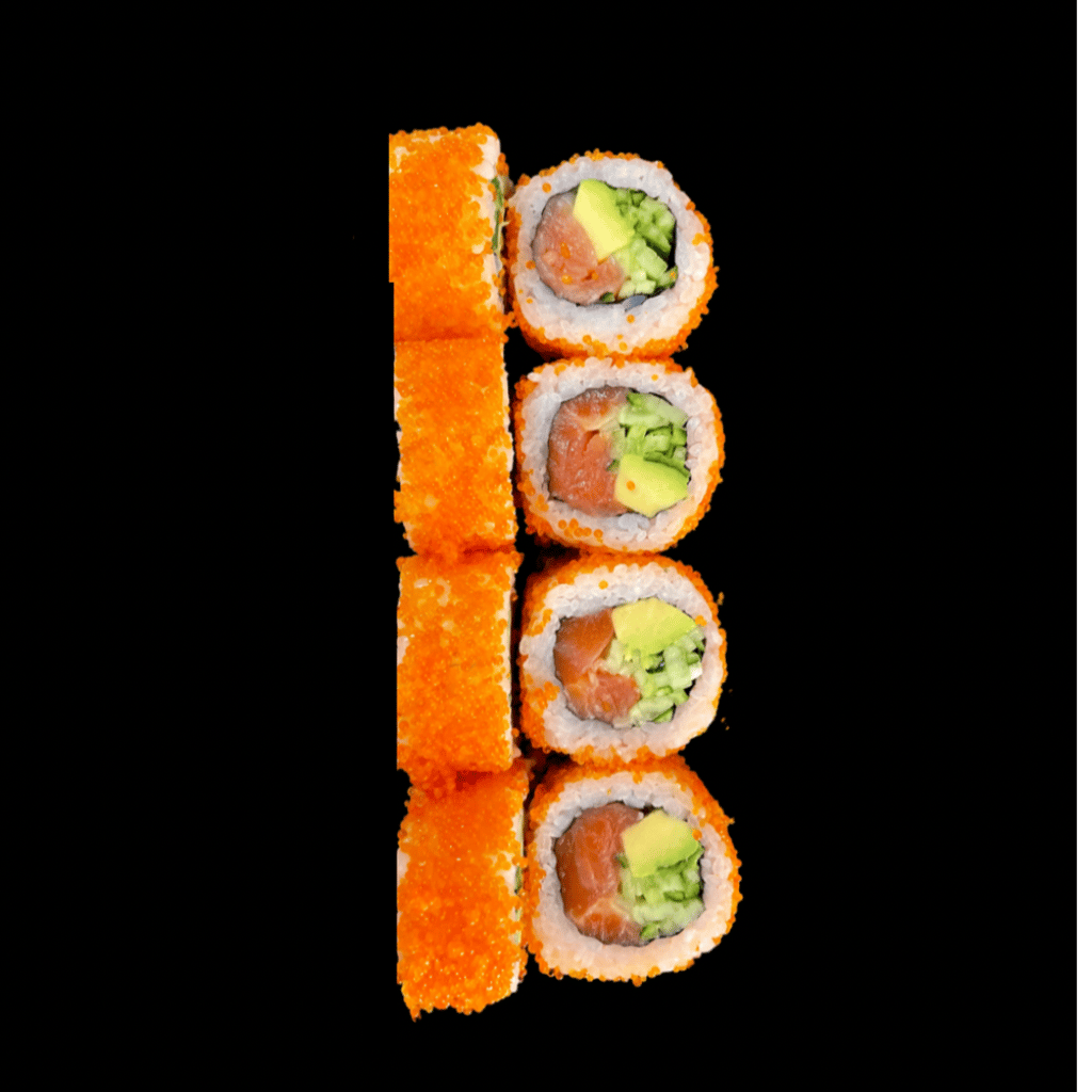 Каліфорнія в ікрі з копченим лососем