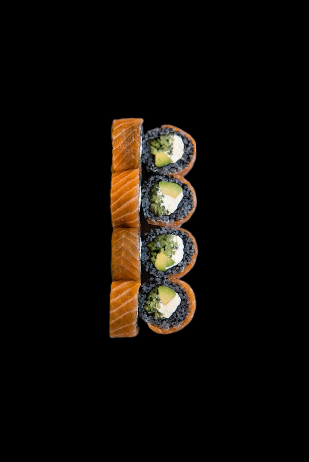 Філадельфія Black з лососем