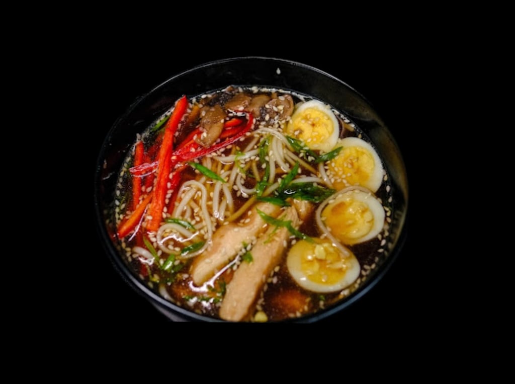 Рамен з куркою 450г