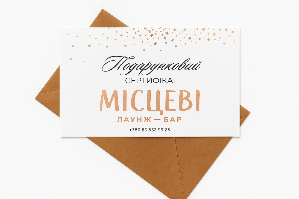 Подарунковий Сертифікат
