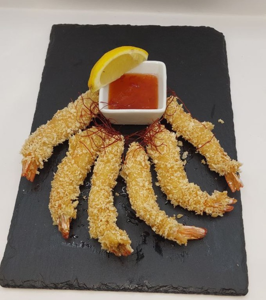 Креветки темпура