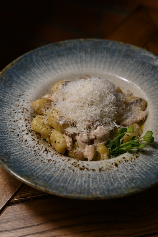 Ньокі з куркою та грибами 1/2