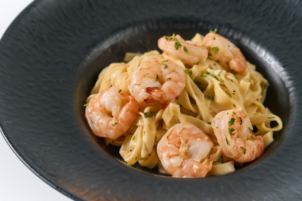 Паста з креветками Скампі 1/2  