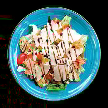 CAESAR SALAD WITH CHICKEN