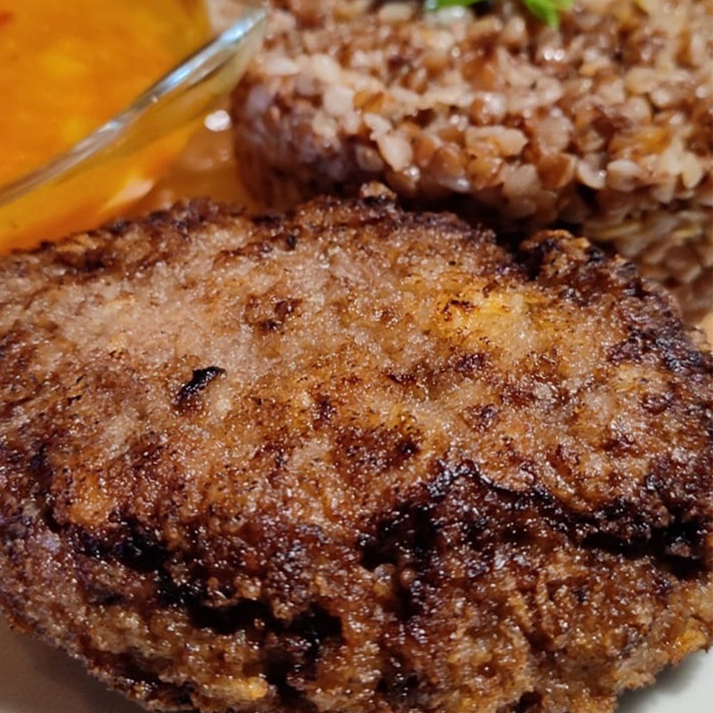 КОТЛЕТА С ГРЕЧКОЙ / CUTLET WITH BUCKWHEAT