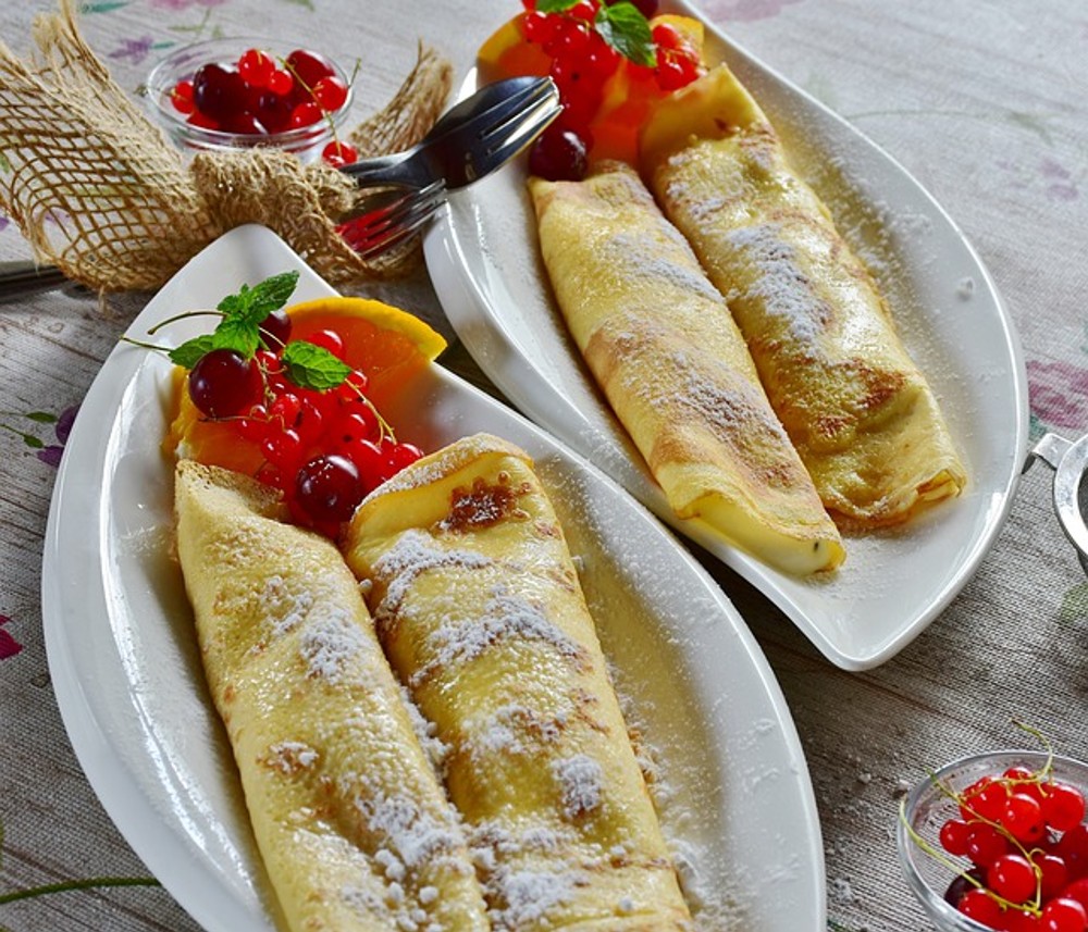 SALMON PANCAKES/ БЛИНЫ С ЛОСОСЕМ