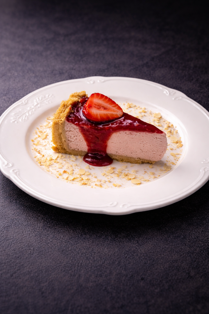 Чізкейк ягідний