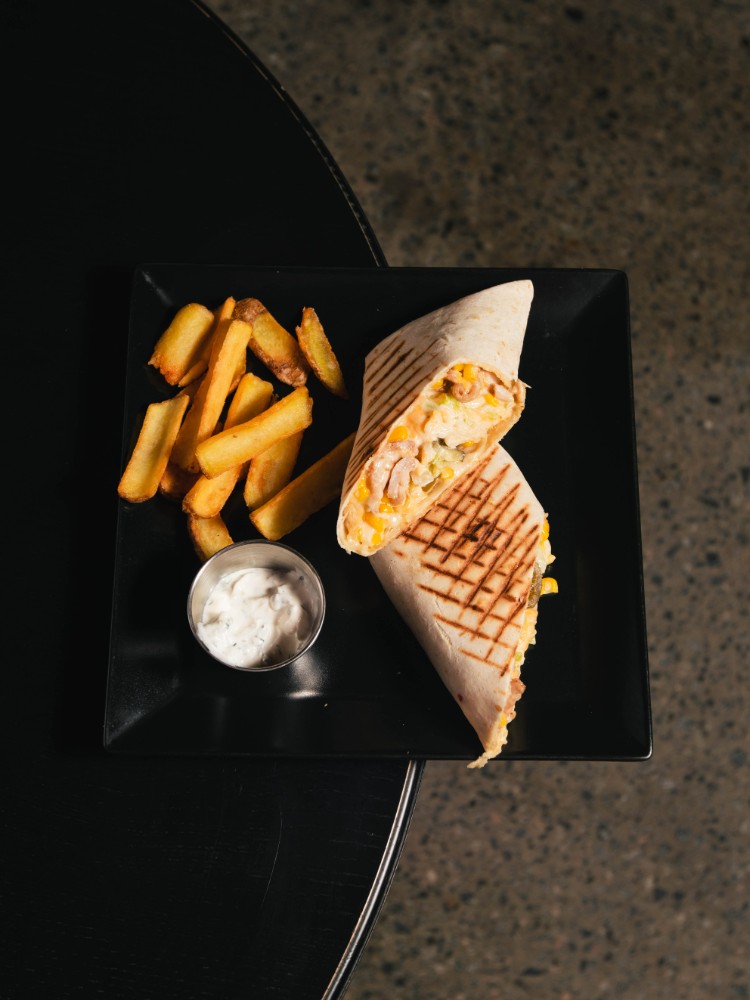 Лаваш з куркою