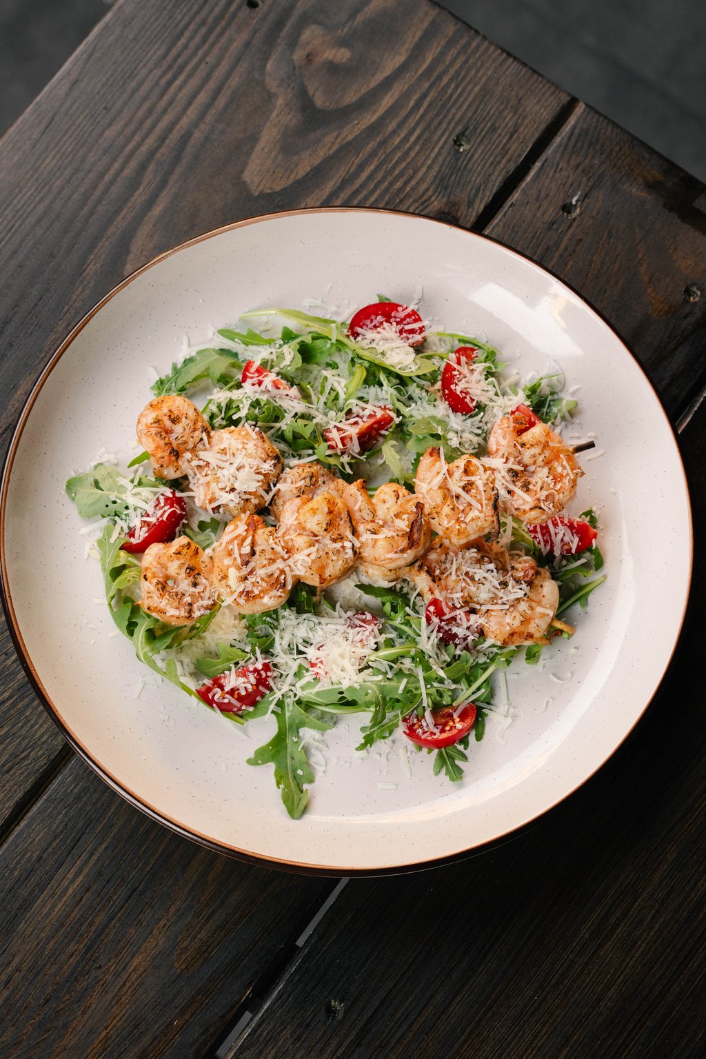 Шашлик з тигрових креветок (12шт)