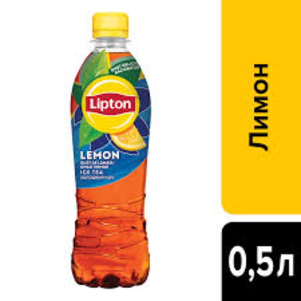 Напій б/а Холодний чай "Ліптон" лимон, 0,5 ПЕТ