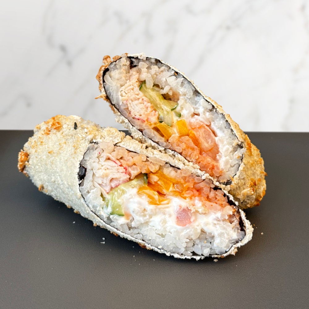 Міні суші шаурма з креветкою