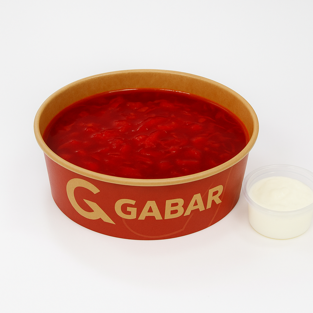 Борщ український з рваним м'ясом