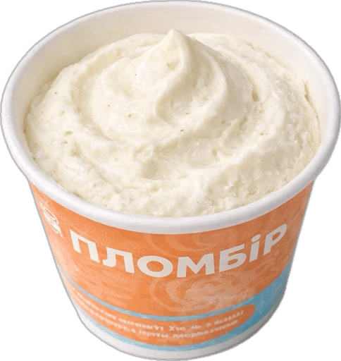 Морозиво пломбір 100мл