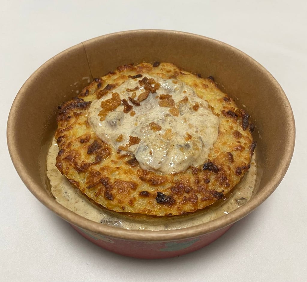 Деруни з грибами