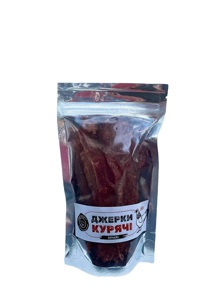 Джерки Курячі Фірмові Упаковка 50г