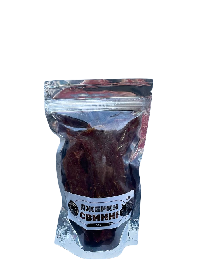 Джерки Свинні BBQ Упаковка 50г
