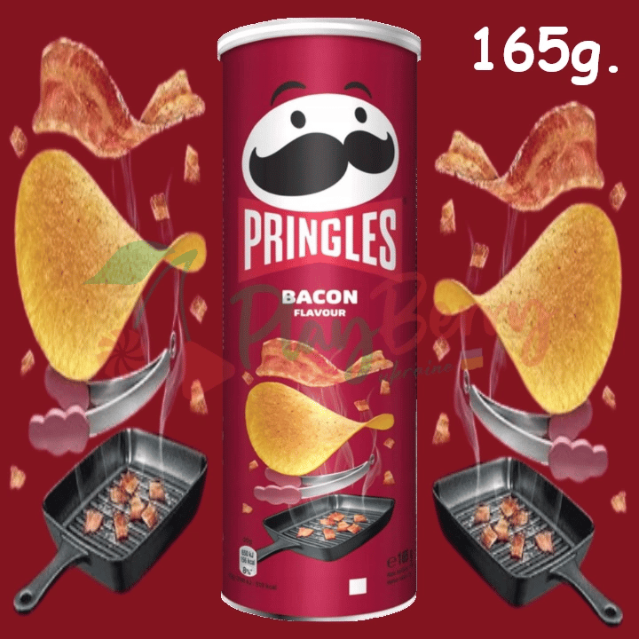 Чіпси Прінглс Bacon 165г