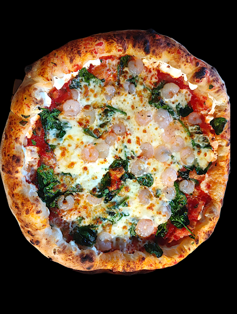 Креветка з сиром