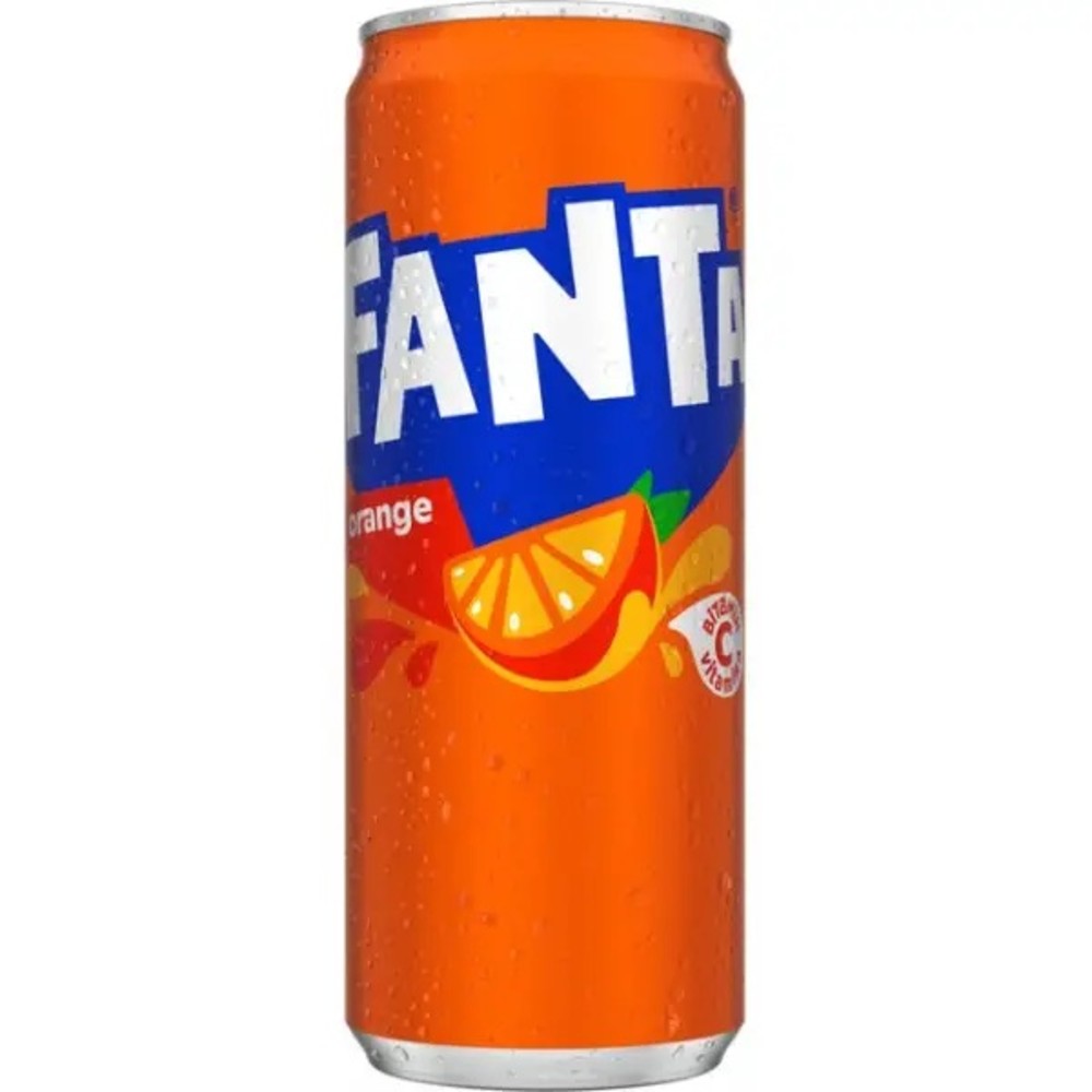 Fanta Orange безалкогольний, 330 мл