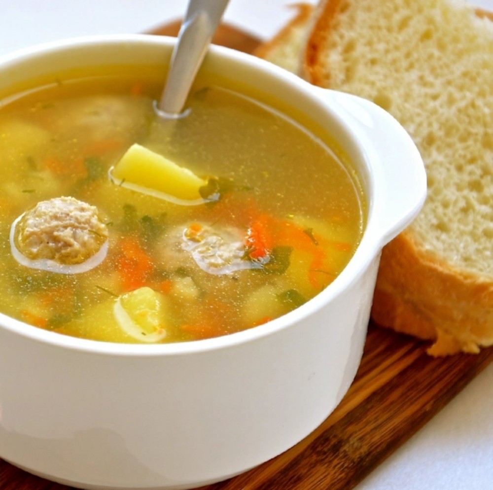 Суп з фрикадельками 300г