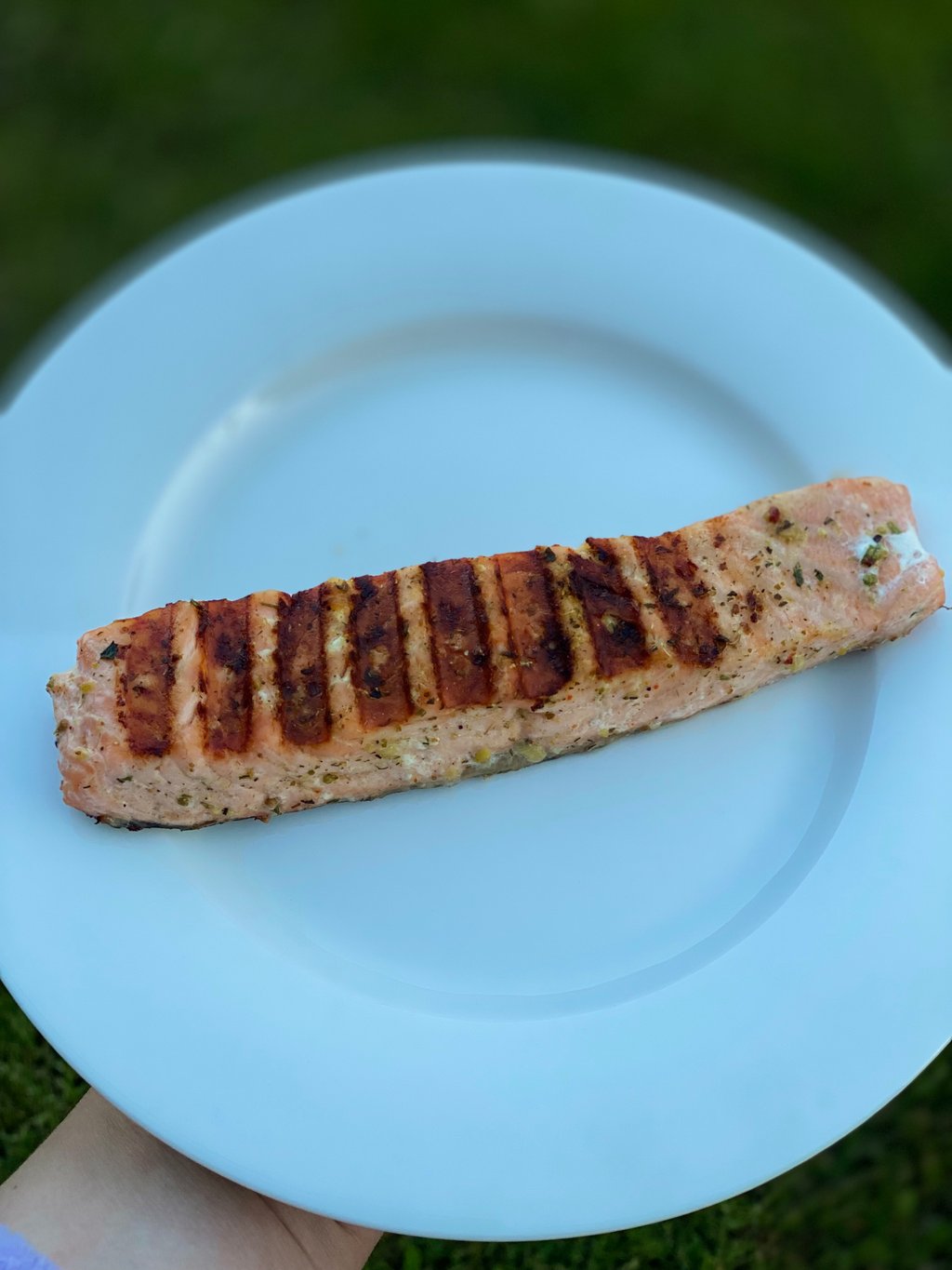 Сьомга на грилі 100г