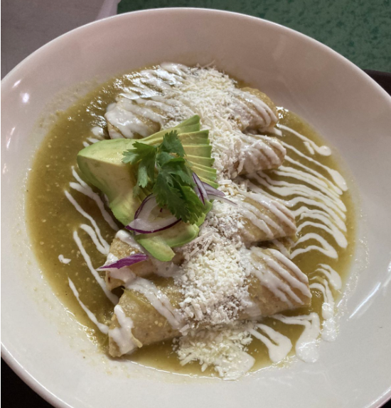 Enchiladas Verdes