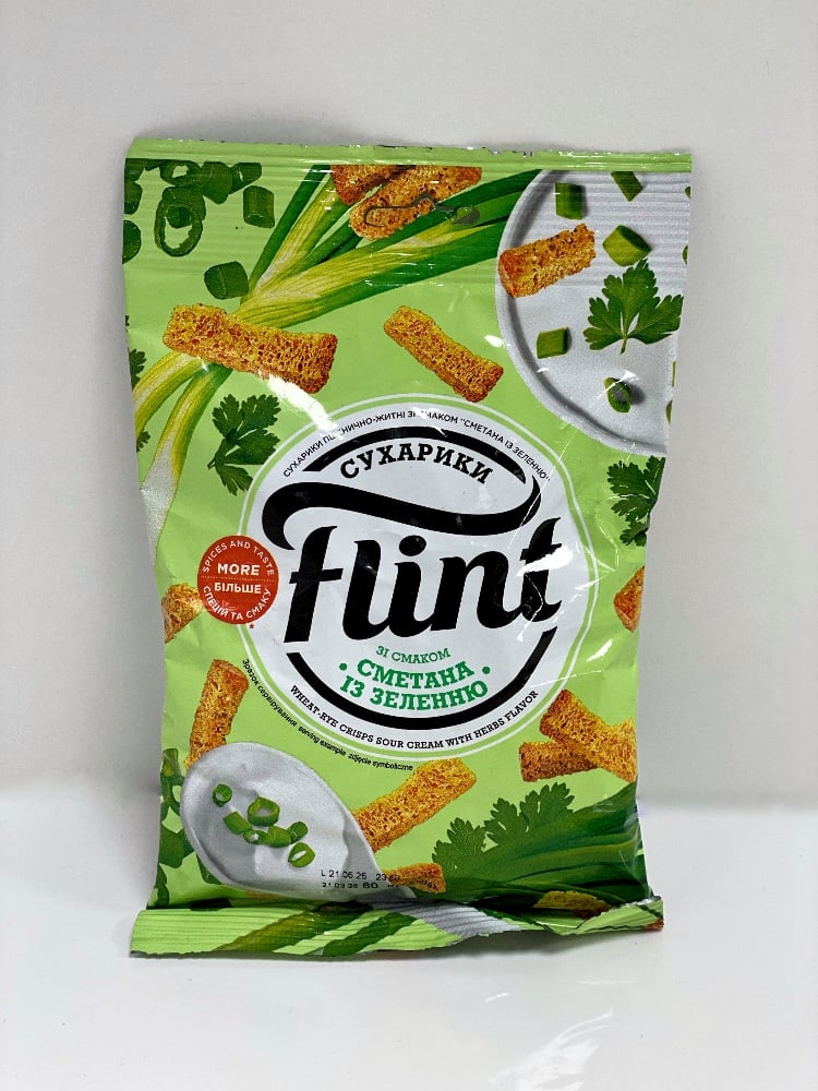 Сухарики Флінт асорті 60 г