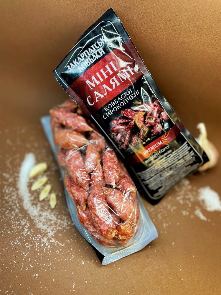 Ковбаски міні салямі