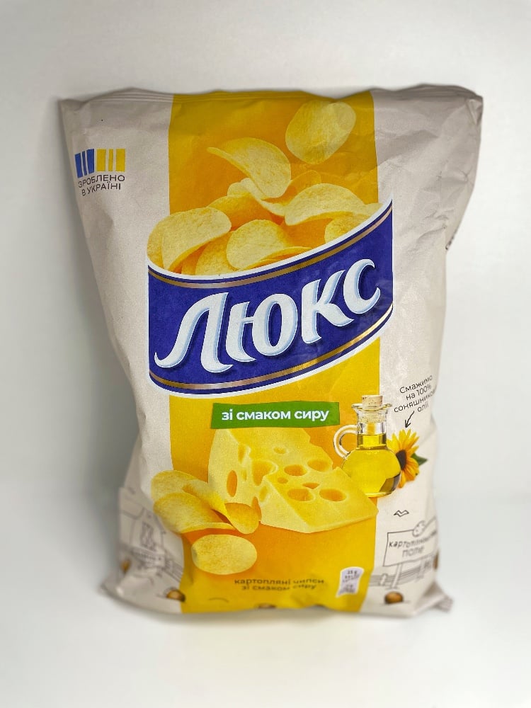 Чіпси Люкс в асортименті 125г