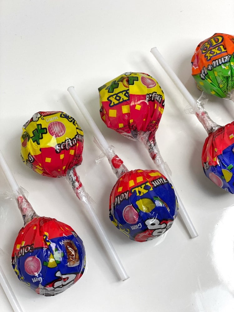 Чупа чупс з жуйкою