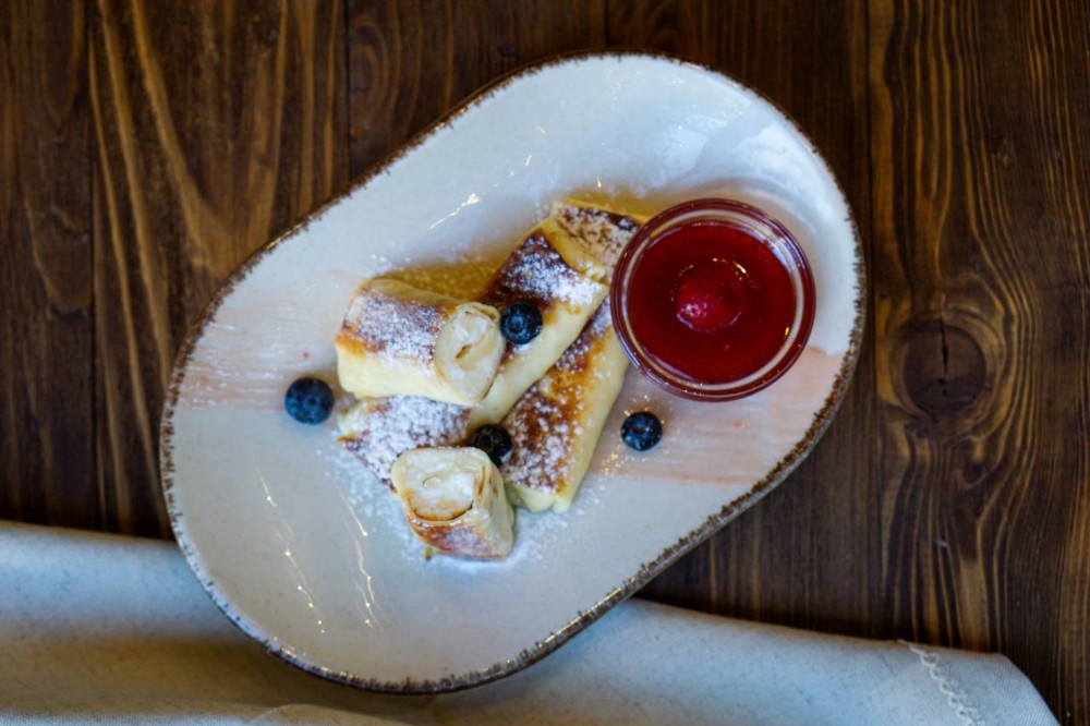 Млинці з сиром