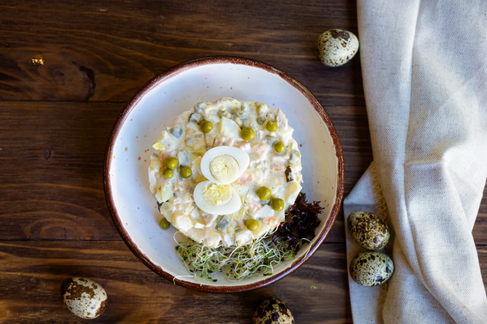 Олів'є  з індичкою