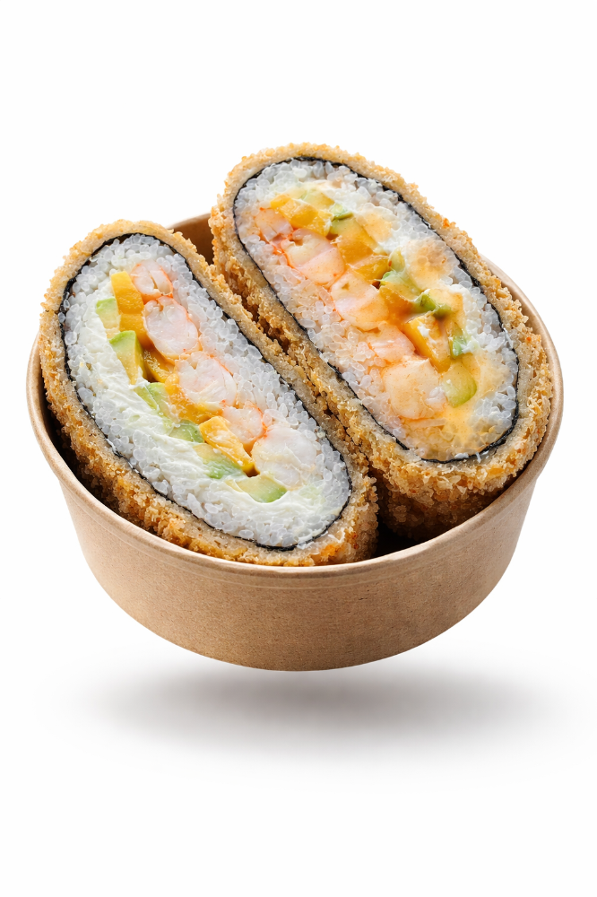 БУРГЕР З КРЕВЕТКОЮ