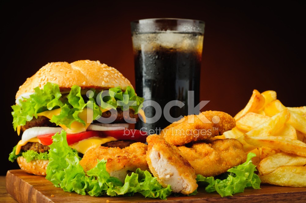Бургер меню 2 (бургер з телятиною, нагетси, пепсі)