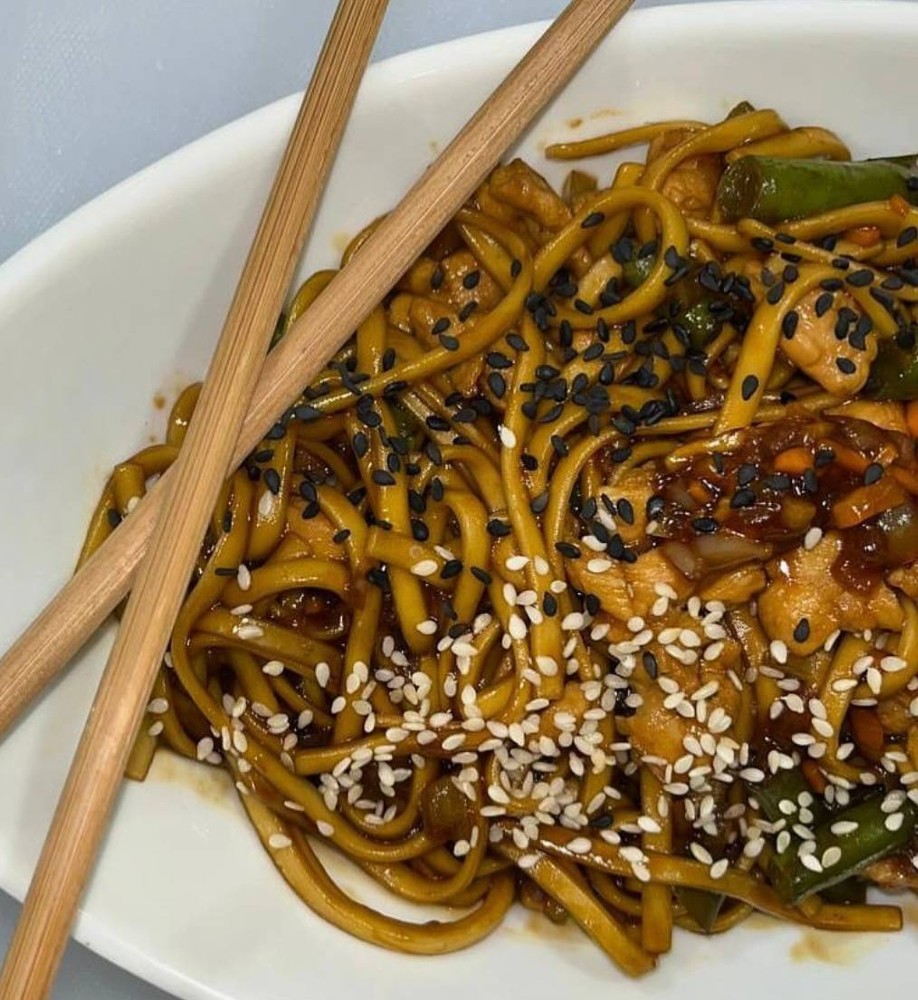 Удон з куркою