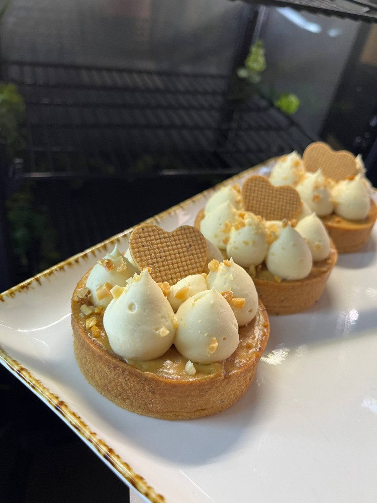 Тарт карамельно-шоколадний 