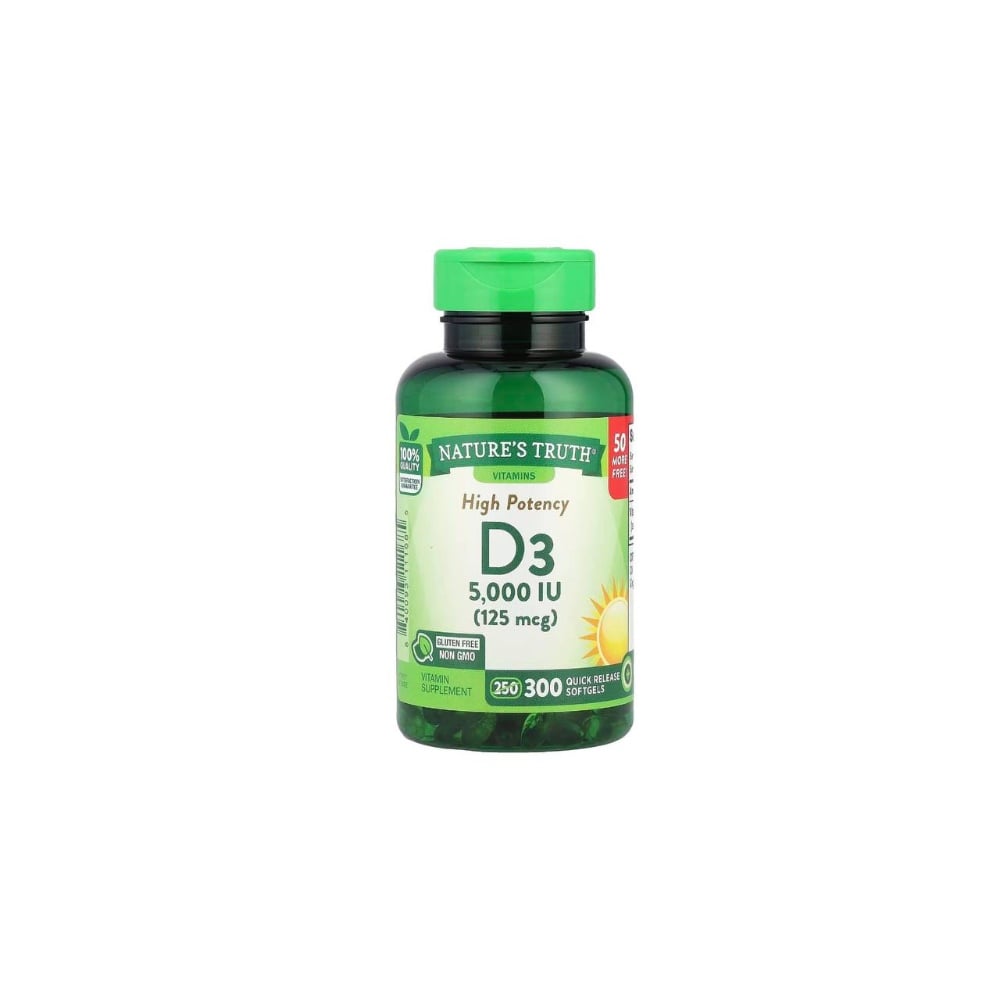 Nature Truth D3 300 soft gels