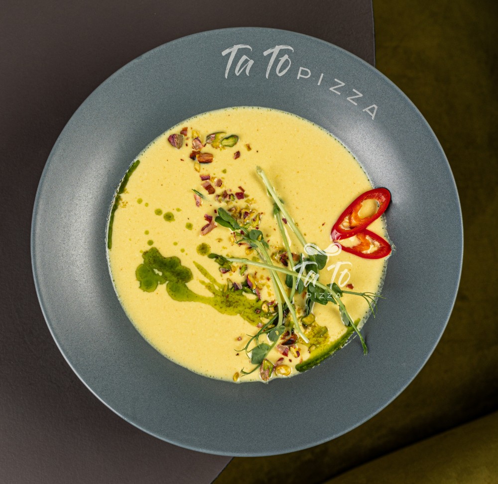 Крем-суп сирний комбо меню