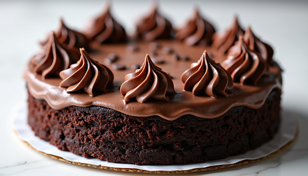 "Chocolate Mousse Cake 