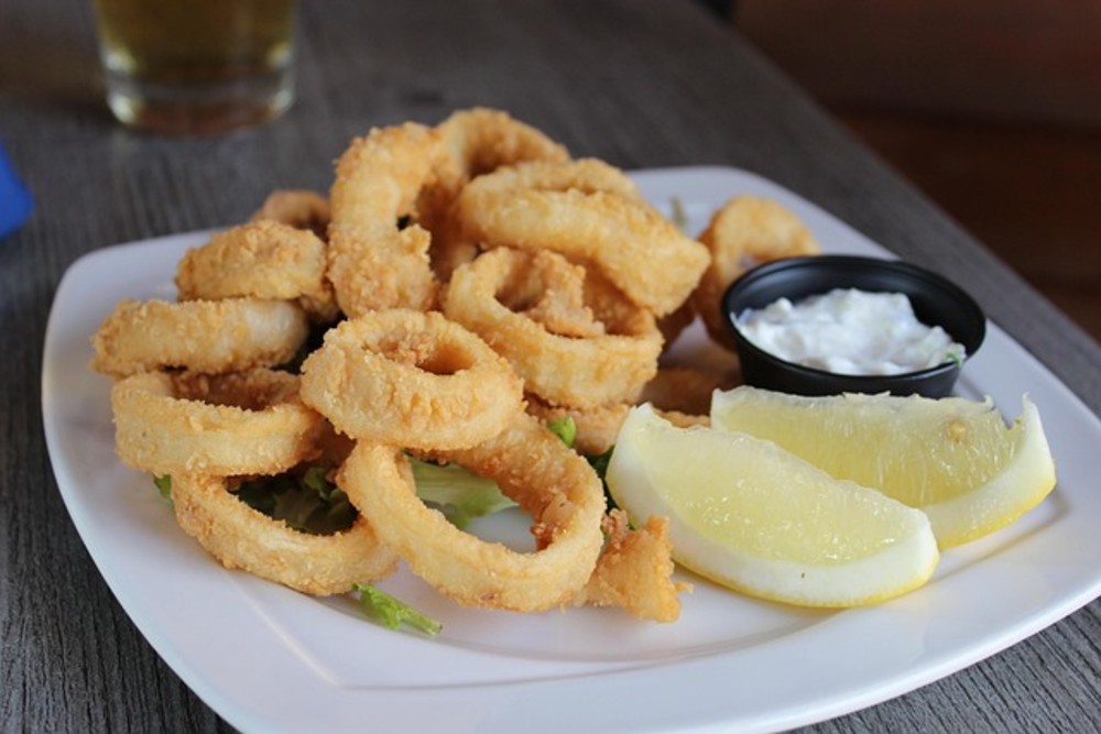 "Crispy Fried Calamari