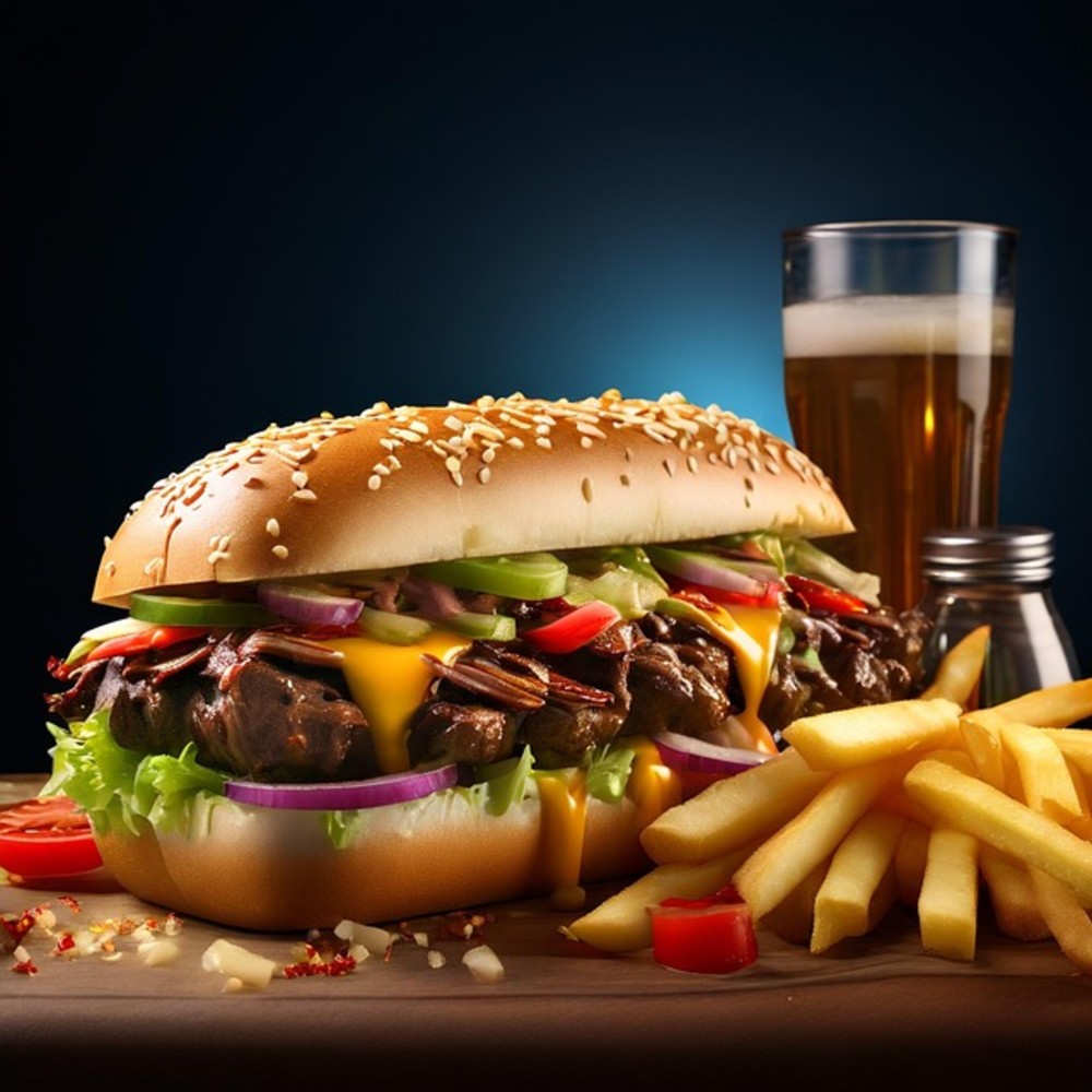 Philly Cheesesteak Sandwich