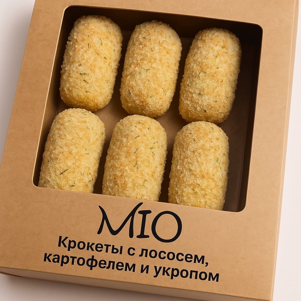 Крокеты из лосося с картофелем и укропом