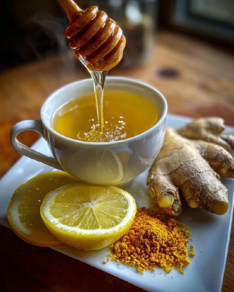 Чай імбир-лимон