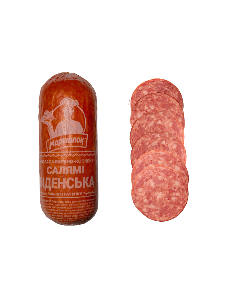 Ковбаса «Салямі Віденська» варено-копченв в/г