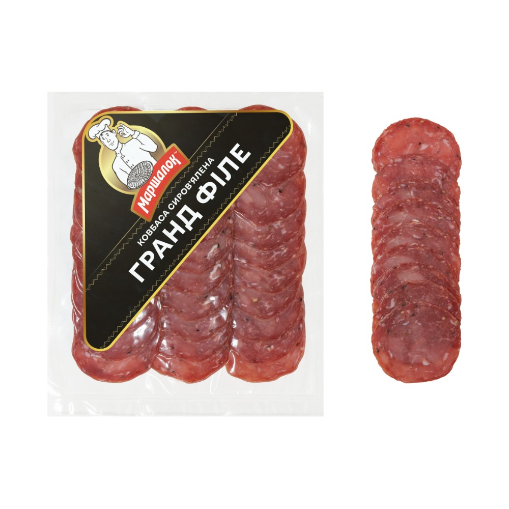 Ковбаса "Гранд Філе" с/в в/г нарізка