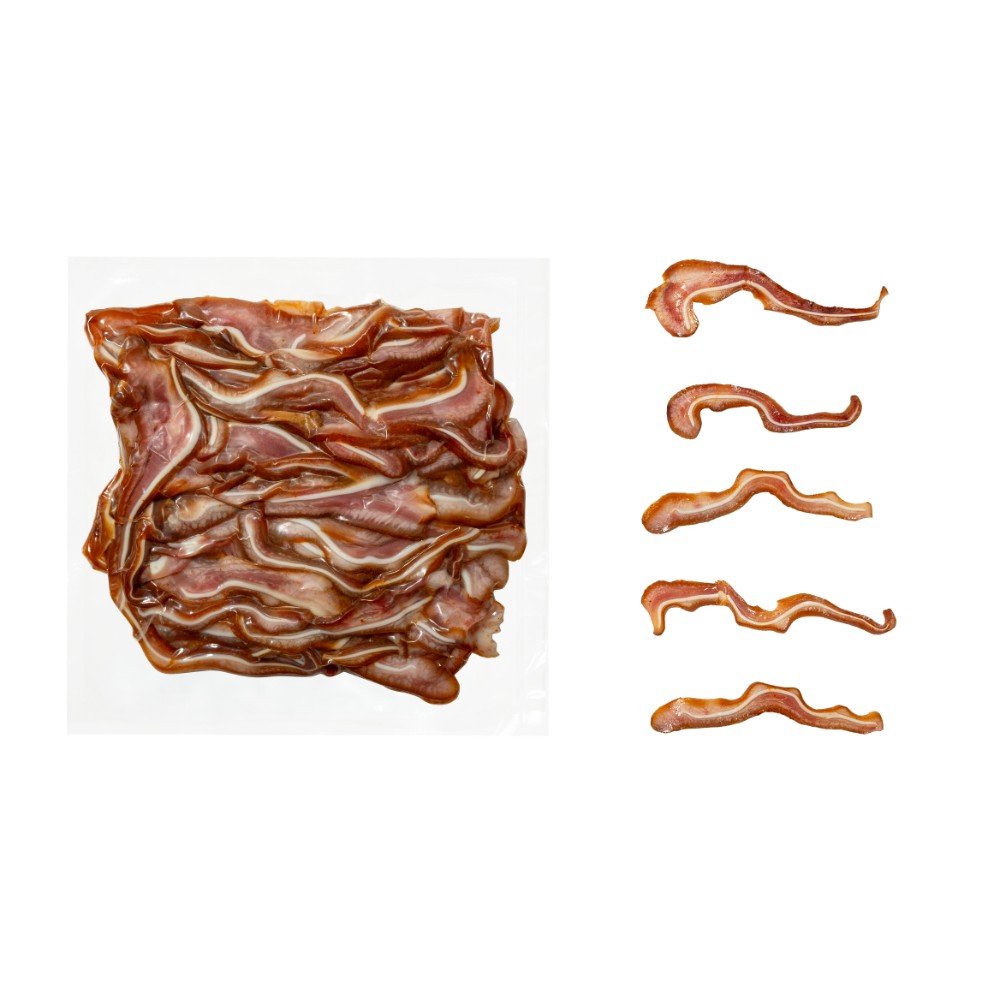 "Вуха свинячі" варено-копчені 1/г нарізка