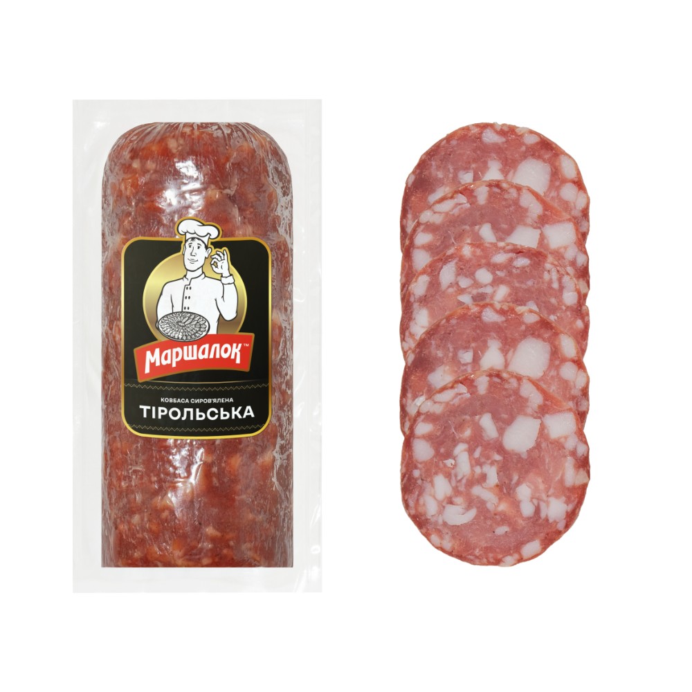 Ковбаса «Тірольська» сиров'ялена в/г