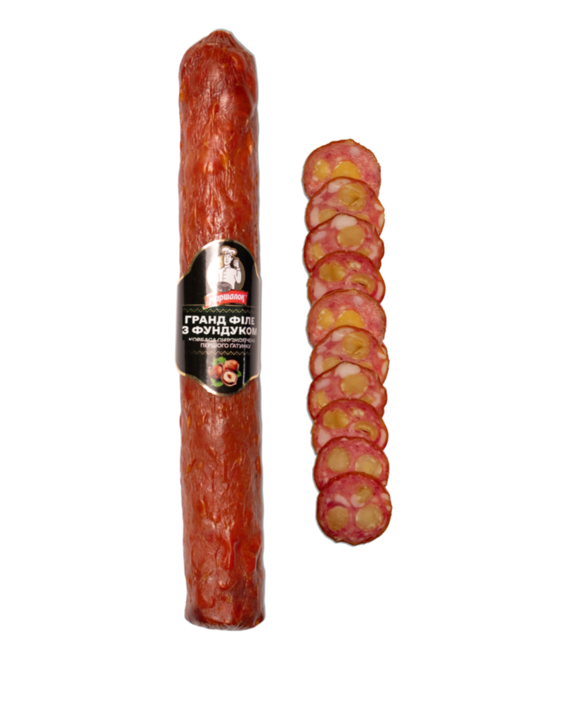 Ковбаса «Гранд Філе з фундуком»