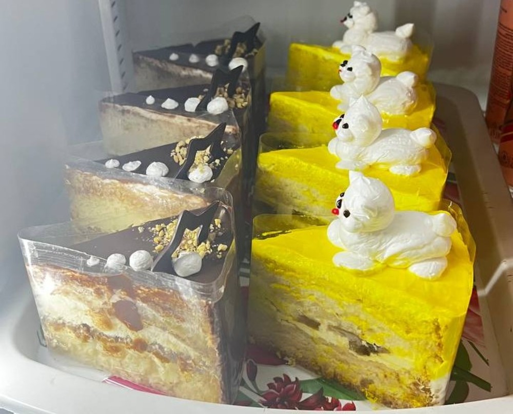 Пирожное с начинкой