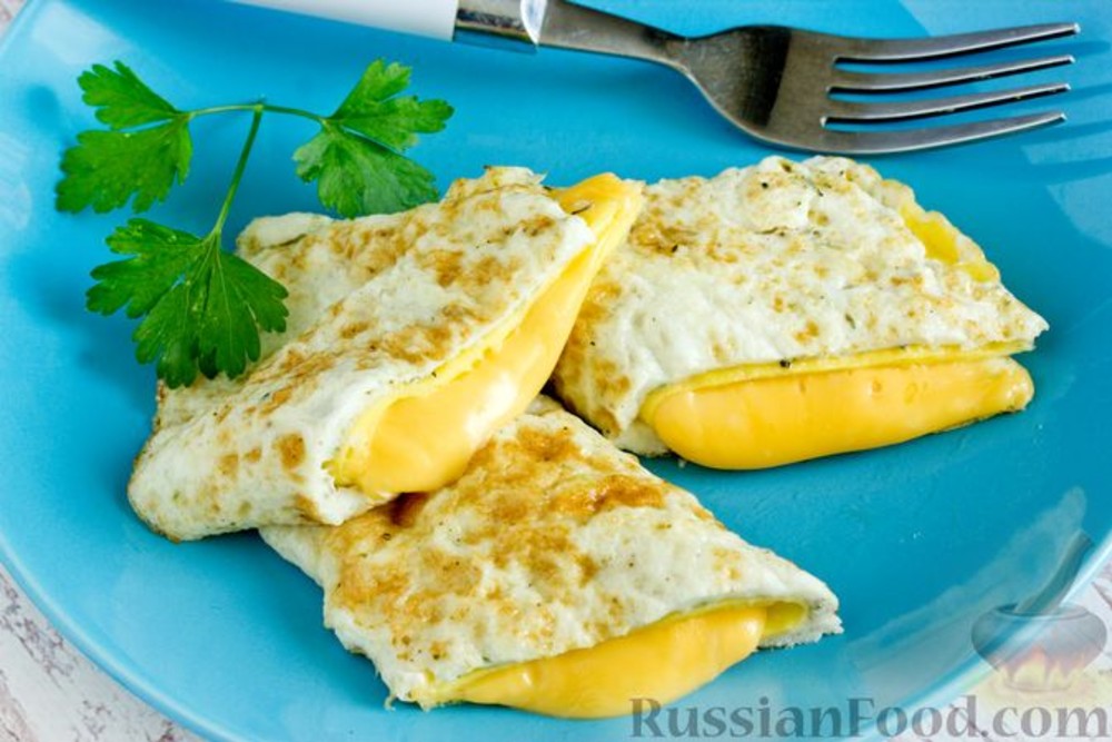 Омлет с сыром